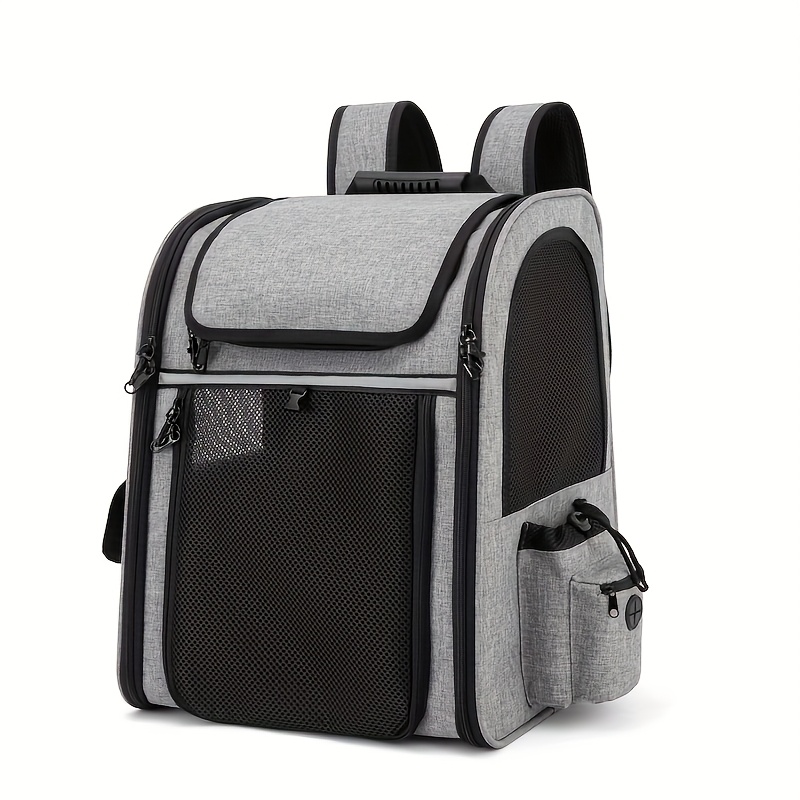 Cat Carrier Backpacks, Expandable Cat Backpack with Breathable Mesh, Pet Carrier Backpack for Cats  Dogs Puppies, Dog Carrier Backpack Great for Travel Hiking Camping Outdoor - Image 6
