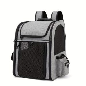 Cat Carrier Backpacks, Expandable Cat Backpack with Breathable Mesh, Pet Carrier Backpack for Cats  Dogs Puppies, Dog Carrier Backpack Great for Travel Hiking Camping Outdoor - Image 4