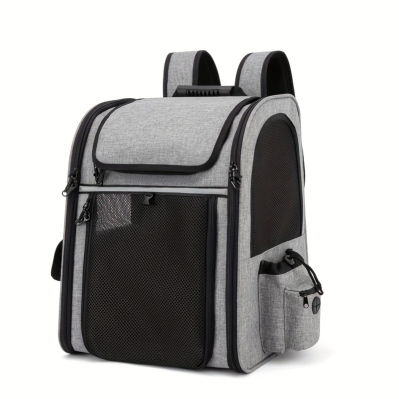 Cat Carrier Backpacks, Expandable Cat Backpack with Breathable Mesh, Pet Carrier Backpack for Cats  Dogs Puppies, Dog Carrier Backpack Great for Travel Hiking Camping Outdoor - Image 4
