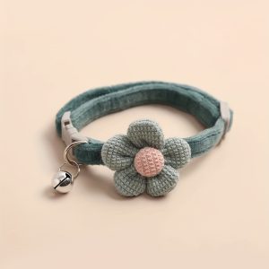 Random 1pc Pet Bell Collar Cute Dog Cat Universal Puppy Teddy Dog Collar - Image 6