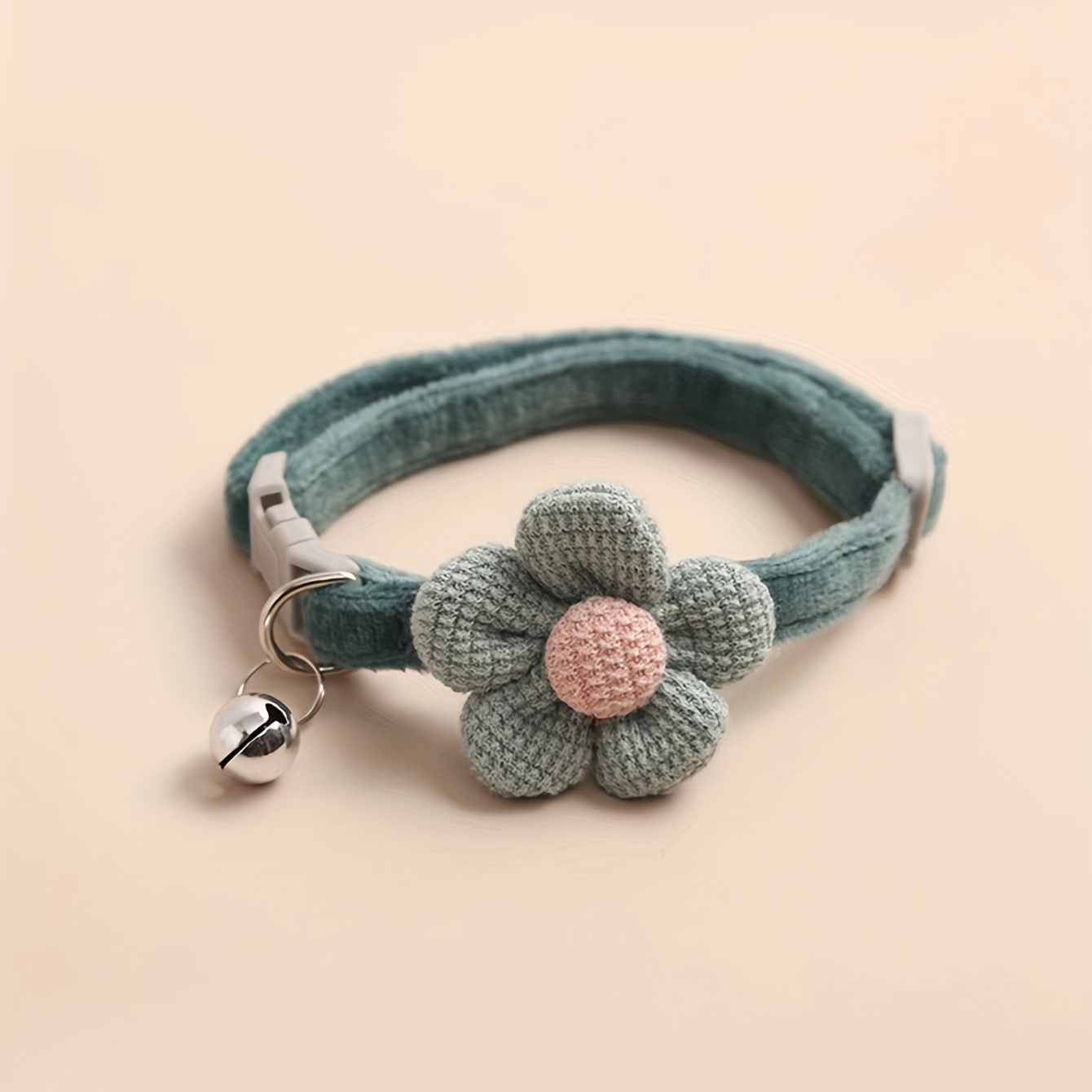 Random 1pc Pet Bell Collar Cute Dog Cat Universal Puppy Teddy Dog Collar - Image 6