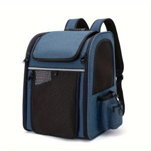 Cat Carrier Backpacks, Expandable Cat Backpack with Breathable Mesh, Pet Carrier Backpack for Cats  Dogs Puppies, Dog Carrier Backpack Great for Travel Hiking Camping Outdoor - Image 10