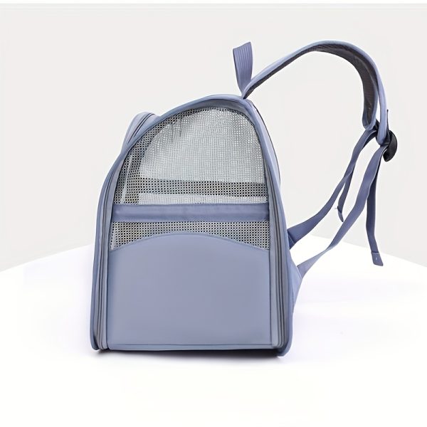 Pet Backpack with Padded Set, Breathable Cat and Dog Travel Bag Combo, Portable Pet Carrier Bag with Mesh Window, Ideal for Outdoor, Hiking, and Daily Walks