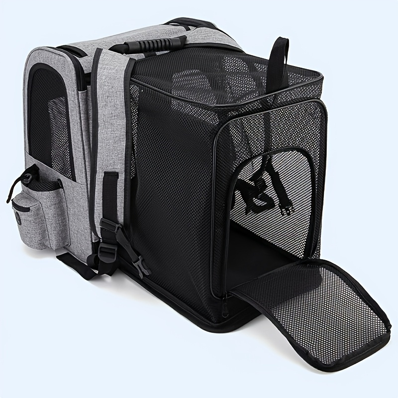 Cat Carrier Backpacks, Expandable Cat Backpack with Breathable Mesh, Pet Carrier Backpack for Cats  Dogs Puppies, Dog Carrier Backpack Great for Travel Hiking Camping Outdoor - Image 2