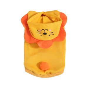1pc Cute Cartoon 3D Animal Pet Hoodie | Warm Polyester Knit Fabric, Suitable for Medium And Small Dogs, Newborn Puppies, for All Seasons - Image 11