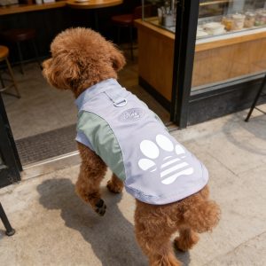 A Breathable Mesh Material Dog Sun Protection Suit That Can Block UV Rays in Summer, with Logo Design and Color-blocking, Suitable for Small and Medium Dogs Such as Chihuahuas, Poodles, and Bichons, and Can Be Used for Leashing Cats and Dogs - Image 10