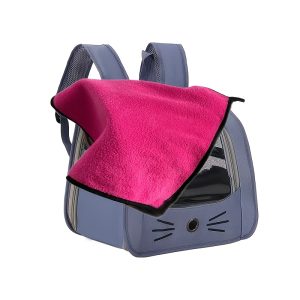 Pet Backpack with Padded Set, Breathable Cat and Dog Travel Bag Combo, Portable Pet Carrier Bag with Mesh Window, Ideal for Outdoor, Hiking, and Daily Walks - Image 8