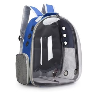 Fully Transparent Pet Bag, Backpack, Hard-Shell Carrier for Cats, Portable for Dogs And Cats, Space Capsule Cat Bag, Large Capacity for Two Cats with Zipper Closure - Image 5